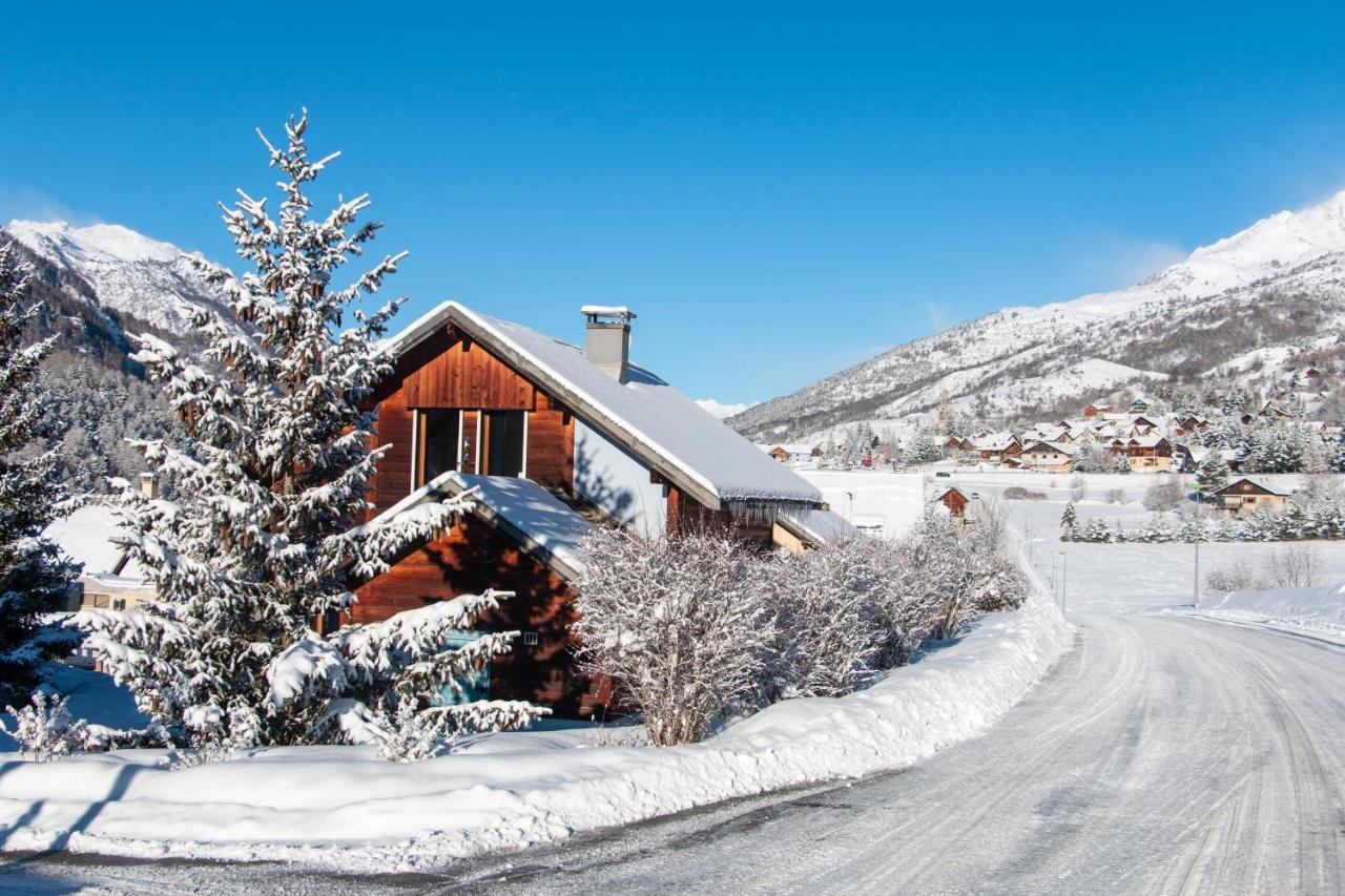 Chalet Premium -Acces Pied De Piste En Navette Saint-Chaffrey Buitenkant foto