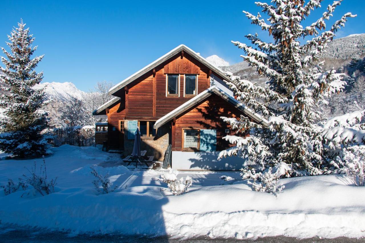 Chalet Premium -Acces Pied De Piste En Navette Saint-Chaffrey Buitenkant foto