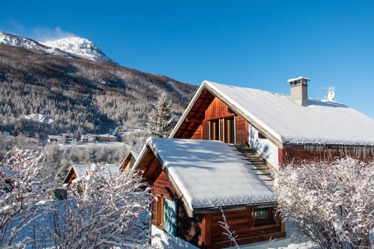 Chalet Premium -Acces Pied De Piste En Navette Saint-Chaffrey Buitenkant foto